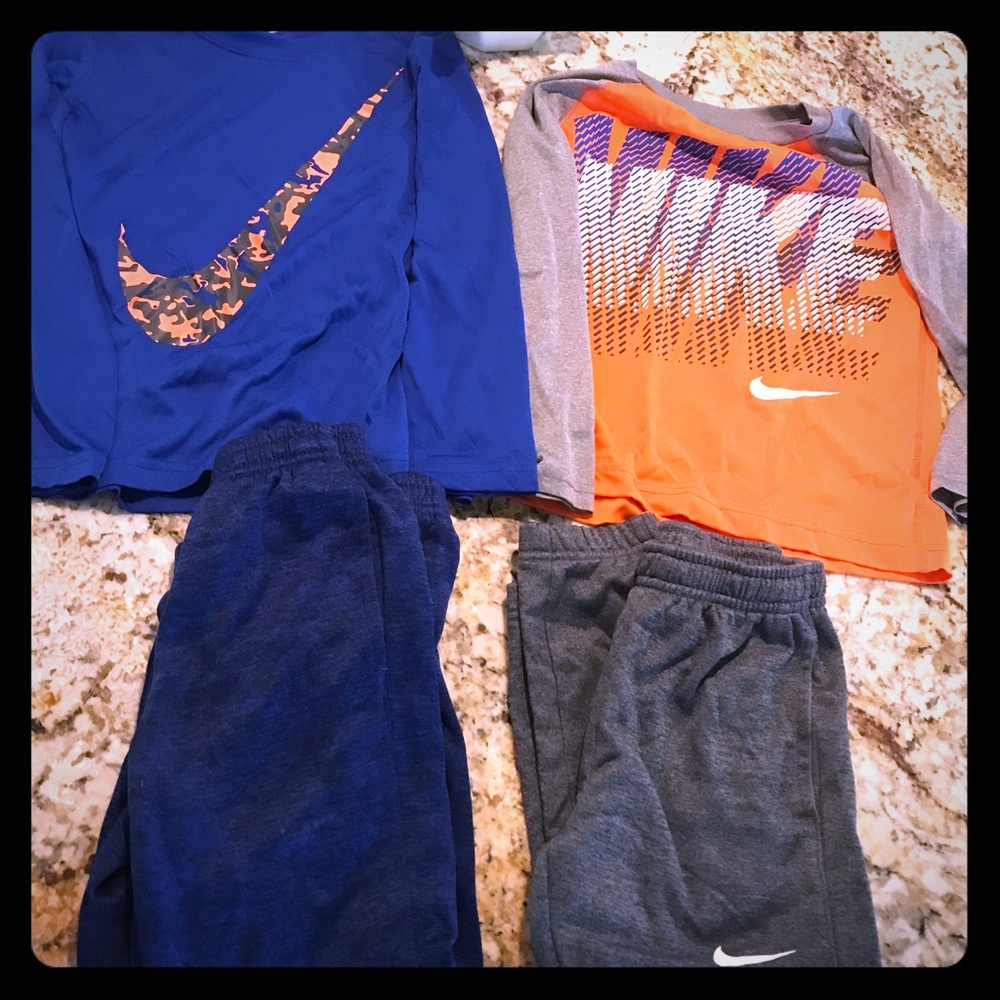 Nike Bundle Boys Shirts and Pants